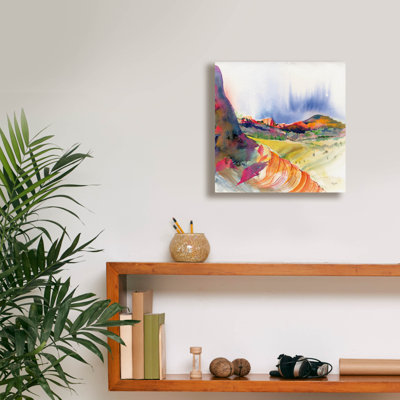 Epic Graffiti 'Lookout Point' by Kristy Rice Canvas Wall Art