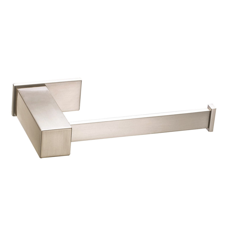 Sirius Combination 6.375" Wall Mounted Towel Bar, Brushed Nickel