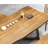 Brown Rectangular Solid Wood Butterfly Leaf Dining Table-1162218340