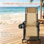 Chaises inclinables pliables