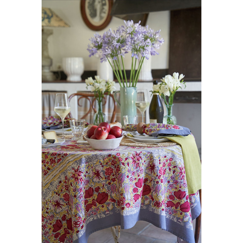 Jardine Tablecloth, 90" Square