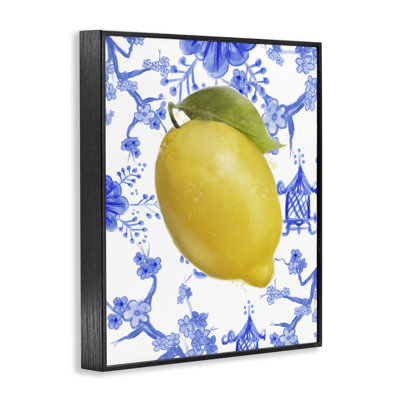 Giclée encadrée citron sur chinois, design par Matthew Piotrowicz