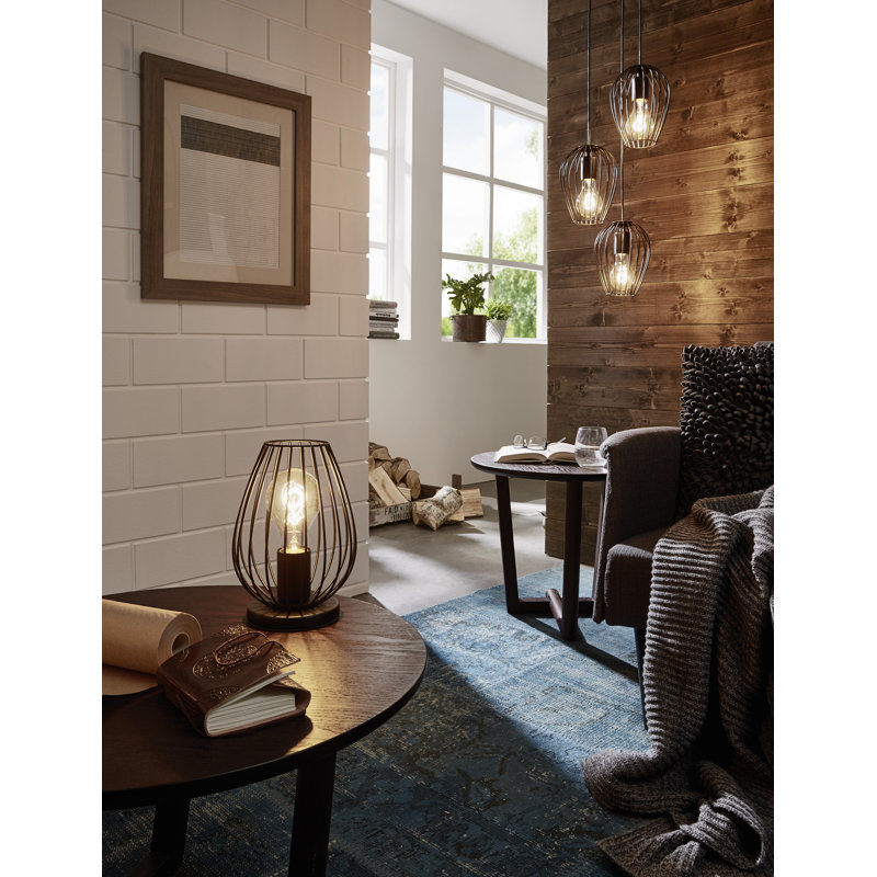 Nobleton 23cm Black Table Lamp