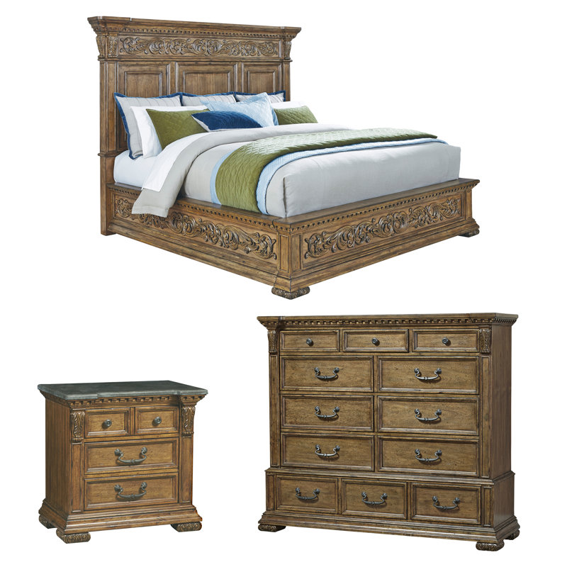  ensemble De Chambre à Coucher Configurable De Panneau Athens
