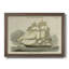 Toile encadrée Antique Clipper Ship II - prête à être accrochée-1628009368