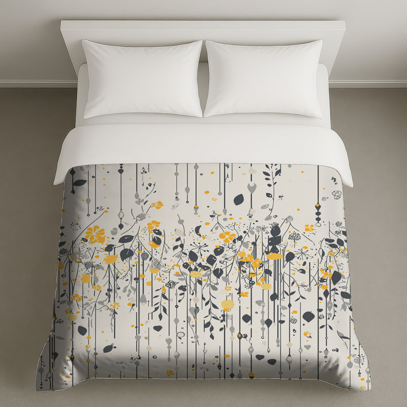 Housse de couette Floral Bedding, Très grand lit
