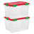 74 Qt./18.5 Gal. Holiday Storage Container
