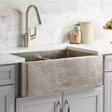 33" L x 22" W Double Basin Dual Mount Kitchen Sink