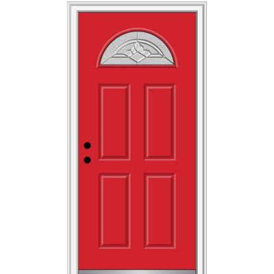 Grace 80'' Fiberglass Front Entry Doors