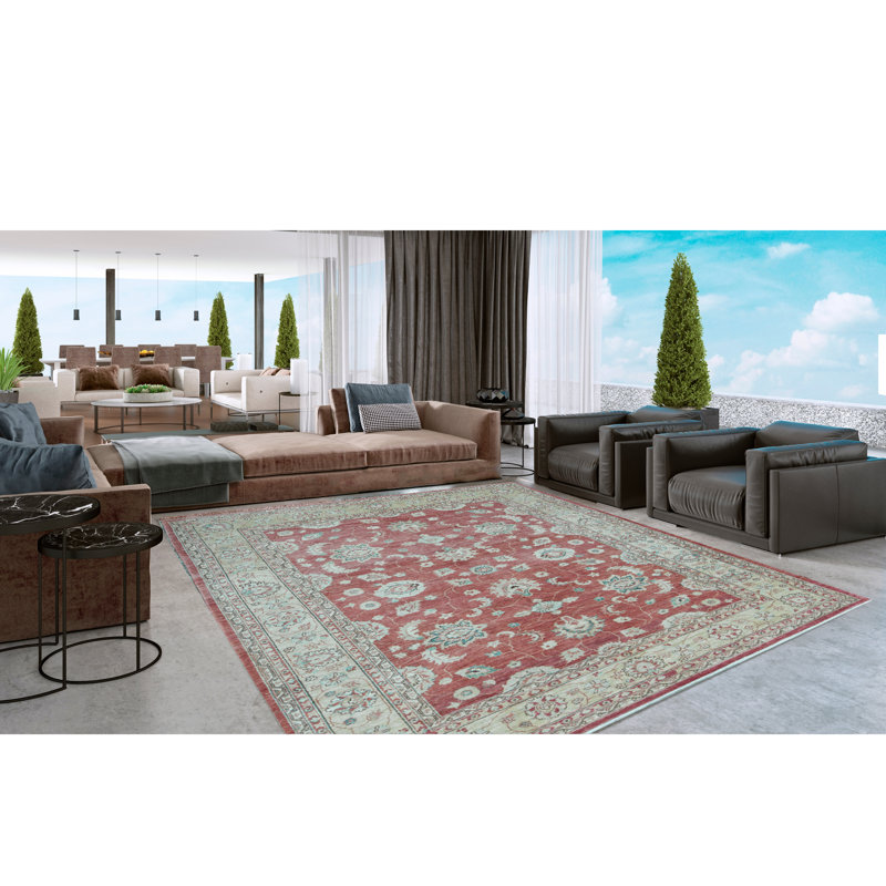 Wool Oriental Area Rug