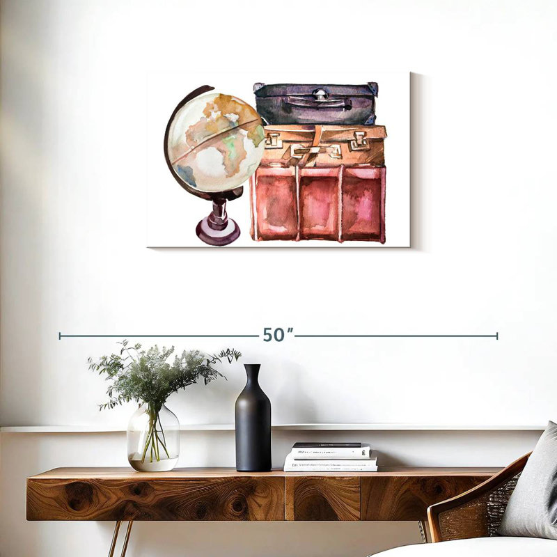 Senne Travel Themed, 20" H x 30" W