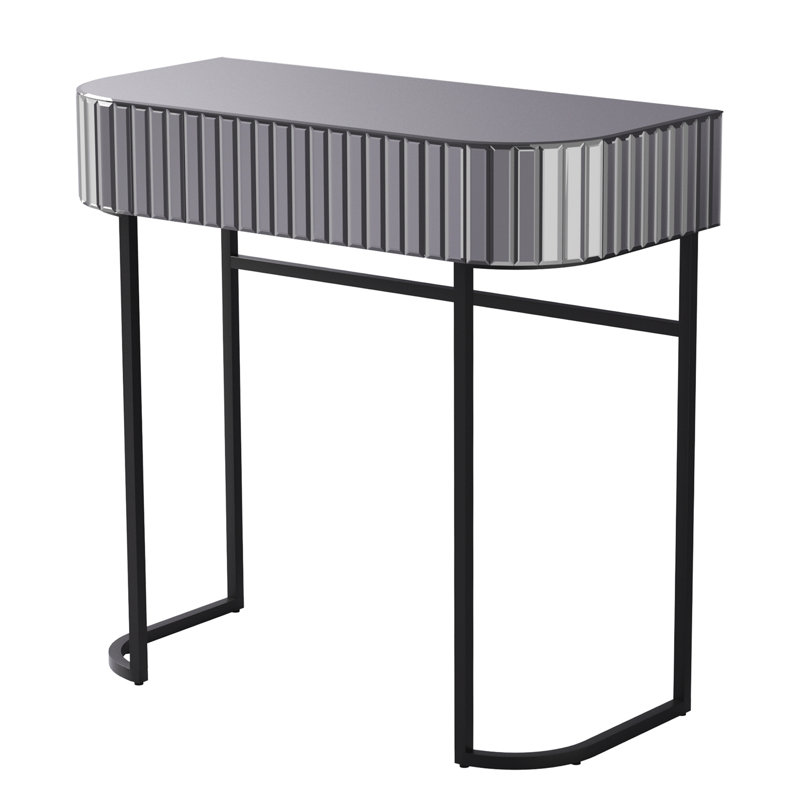 Coiffeuse à miroir Toini, Gris