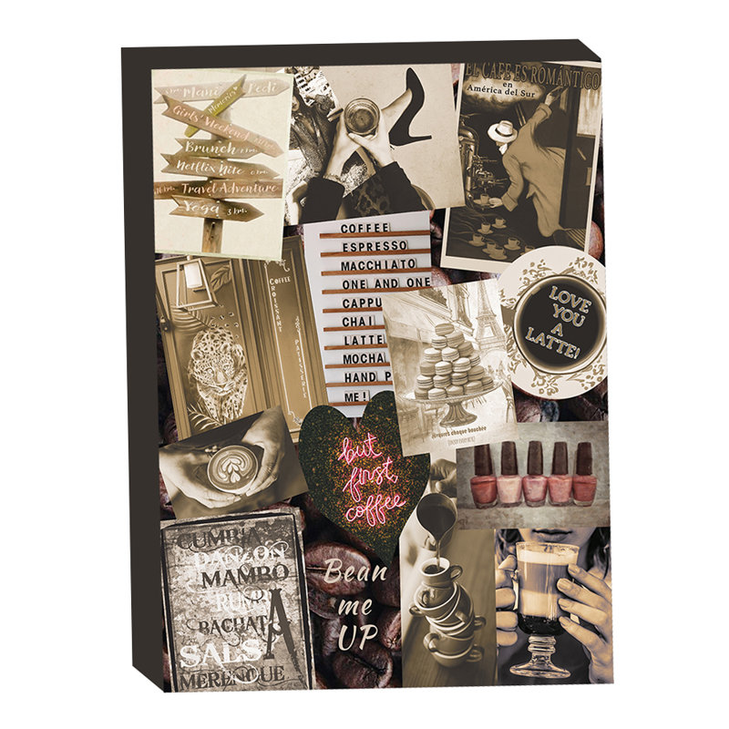 My Favorite Things Coffee Travel Nailpolish Mood Board par Grotto Studios