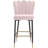 Sonette Upholstered Counter Stool with Metal Frame-1080848125