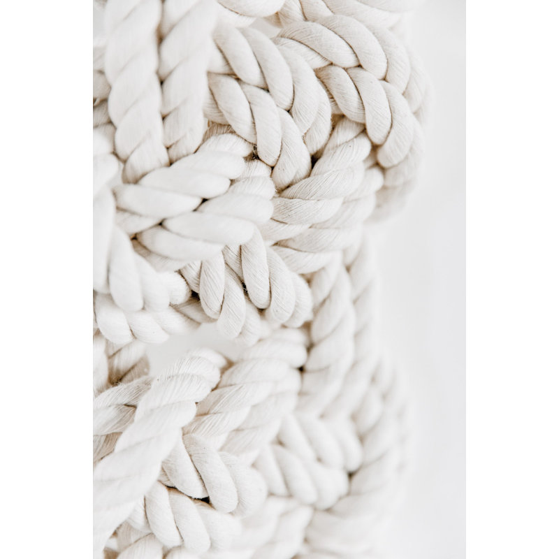“Scala” Knot Fiber Wall Hanging
