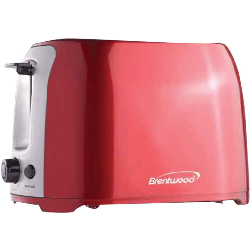 2-Slice Toaster, Red