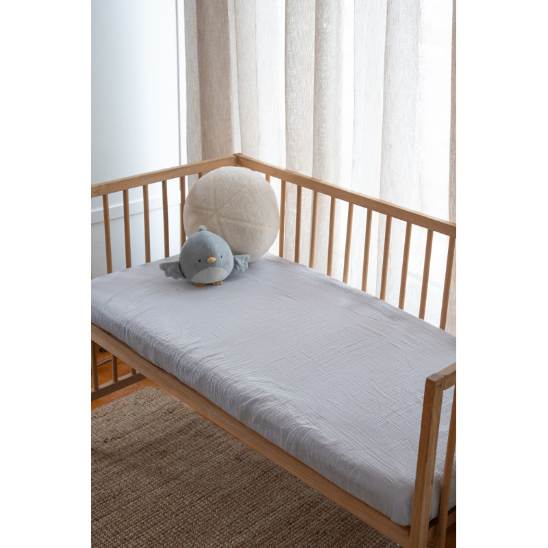 Baby Fitted Sheet, Grey