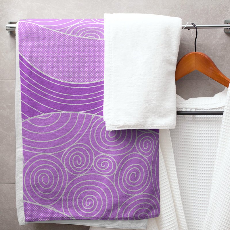 Katelyn Elizabeth Bath Towel, Violet