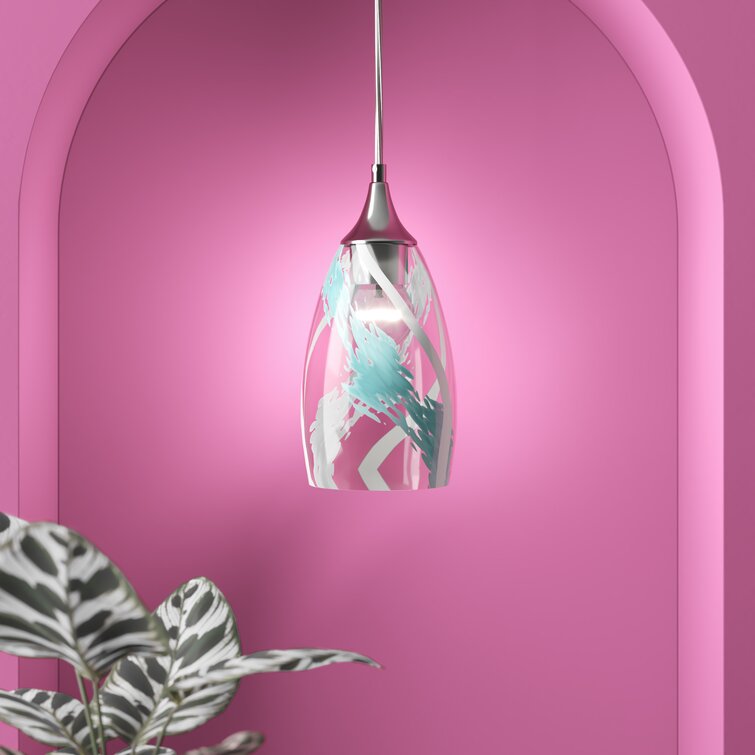 Finja 1 - Light Single Teardrop Pendant