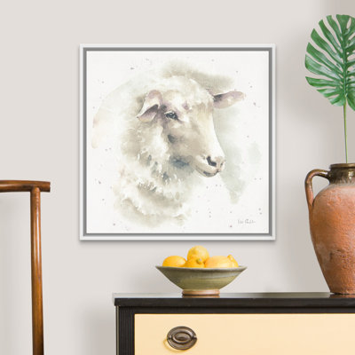 " Farm Friends IV Neutral " by Lisa Audit Painting Print
