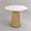 Table de salle à manger en marbre doré-118030776