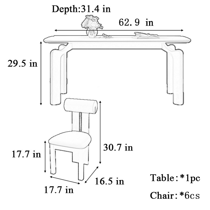 Barryte, 29.5"H x 62.9"L x 31.4"W