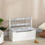 Banc de rangement pour tout-petits avec grand intérieur de 27 L, siège de rangement pour enfants avec rangement pour meubles de salle de jeux pour tout-petits, meubles de chambre à coucher pour enfants, organisateur de jouets et bac de rangement