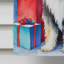 Drapeau de Noël maison de renne-112702322