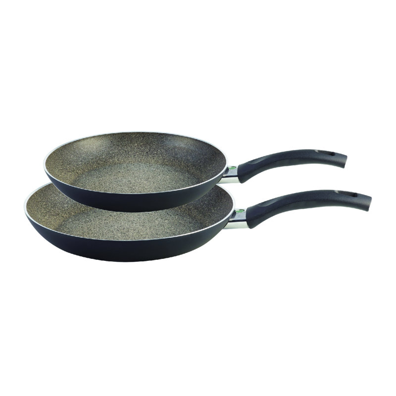 ZWILLING Bologna Granitium 2 Piece Aluminum Fry Pan Set