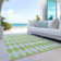 Fayme Washable Geometric Indoor / Outdoor Rug