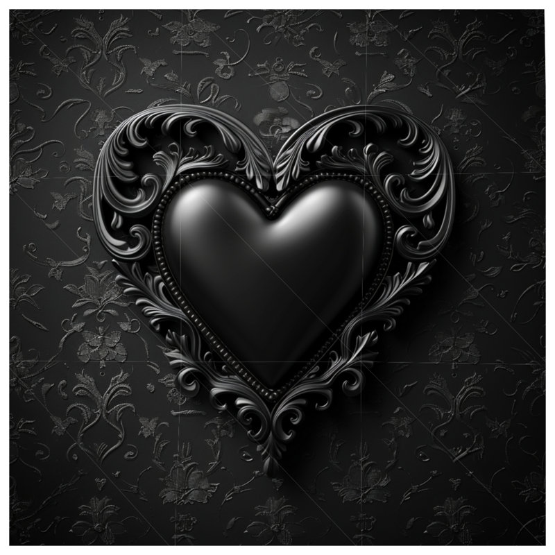 Édredon Heart, Grand lit