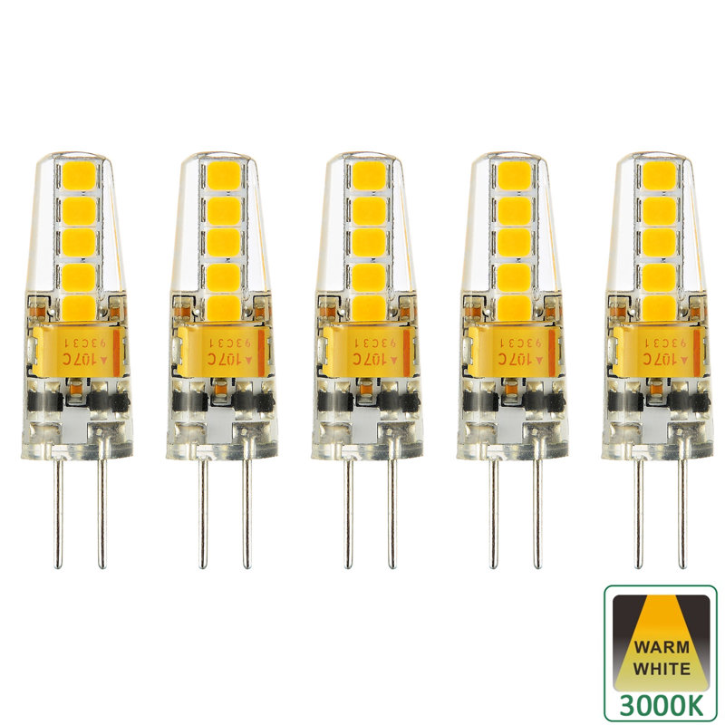 2W G4 LED Capsule Light Bulb, 3000