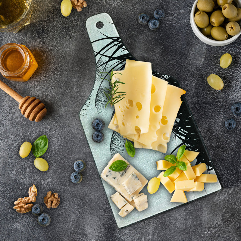 Planche à découper en verre trempé Ambesonne