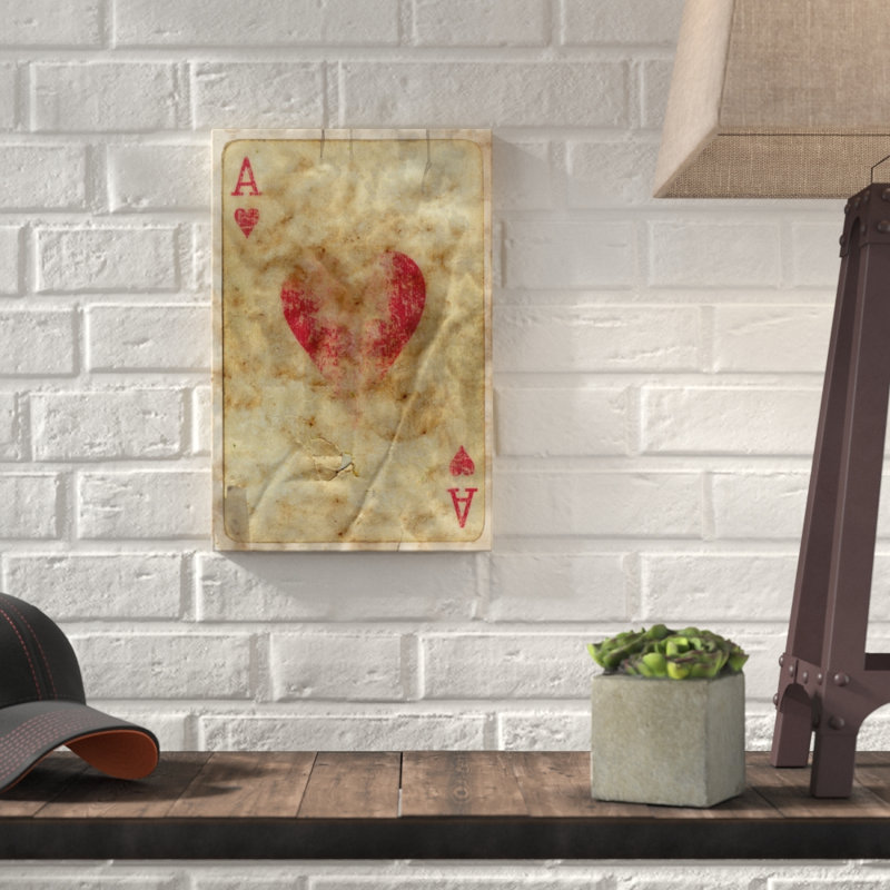 « ace of hecanvas arts », impression sur toile, H 24 po x l 16 po x P 1,5 po