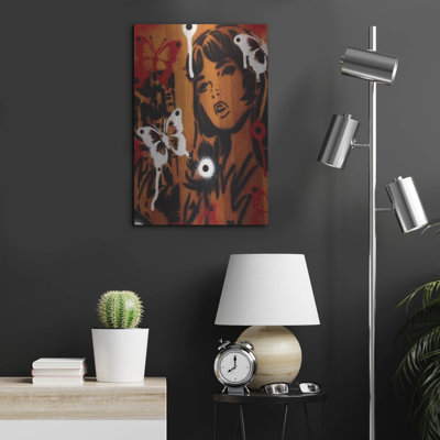 «Bamboo» par Abstract Graffiti, art mural