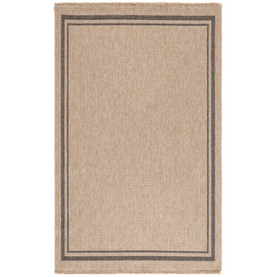 Shavanda Retreat Performance Bordered Rug