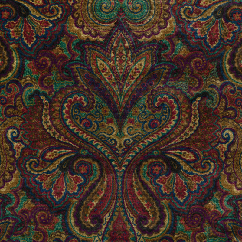 Carswell Velvet, Topaz/Ruby