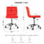Chaise de bureau Deirde-1430402983