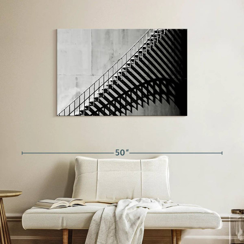 Lilie Stairway Shadow, 26" H x 39" W