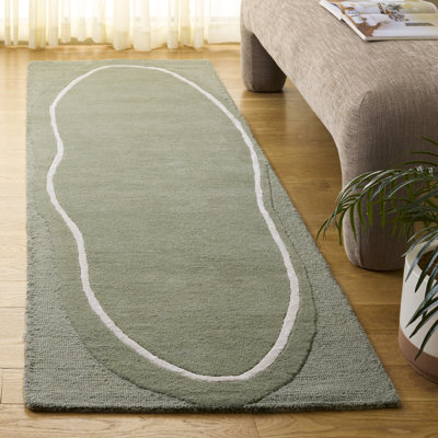 Laine touffetée à la main Fifth Avenue; Viscose Tapis d'intérieur en coton