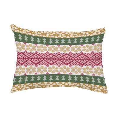 FairIsle Outdoor Rectangular Pillow Cover & Insert