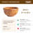 Rainforest Bowls Bamboo Serving Bowl