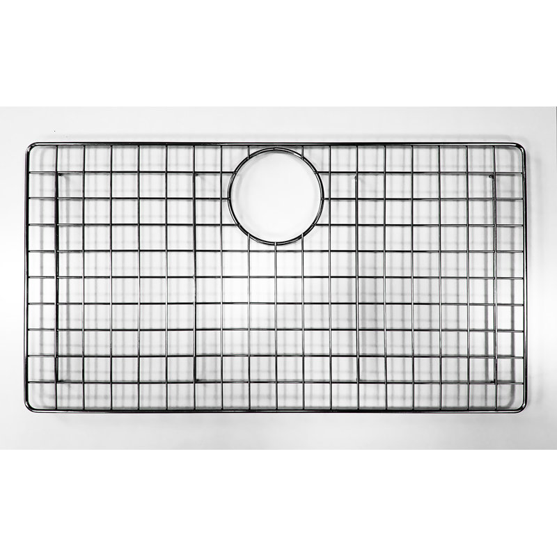 Stainless Steel Sink Grid with Plastic Feet