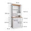 North 186.2cm Kitchen Pantry-162015561
