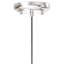 Kennsie Concrete Resin Pendant Light, Light Stone gray