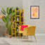 Cadre flottant de vases orange et jaunes, design par Martina Pavlova-1499980511-1499980510