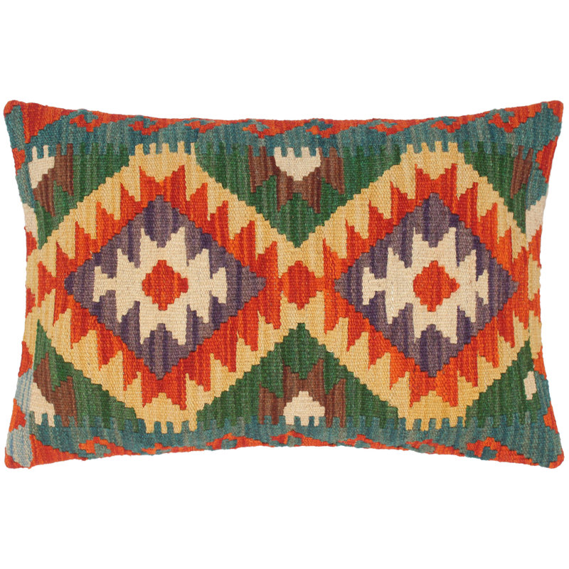 Rectangular Wool Pillow Cover & Insert