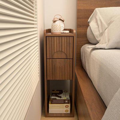 Narrow Slot Bedside Table