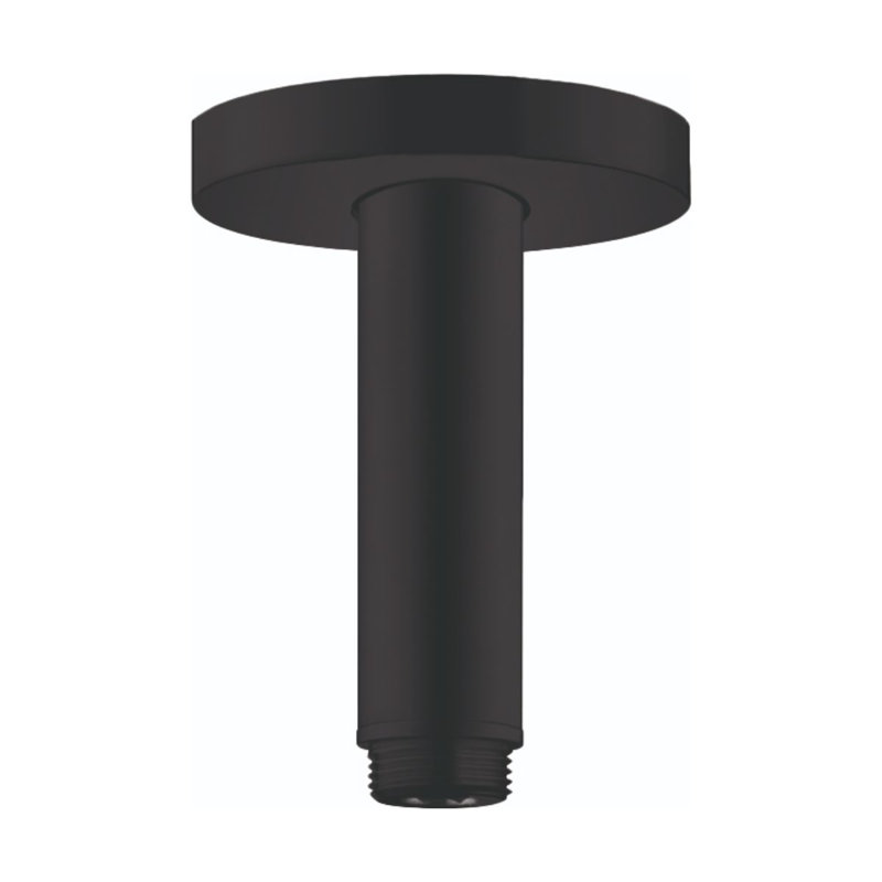 Raindance E Extension Pipe for Ceiling Mount Replacement 3.125" Coordinating Shower Arm, Matte Black