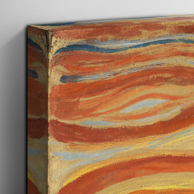 The Scream by - Wrapped Canvas, 50cm H x 35cm W